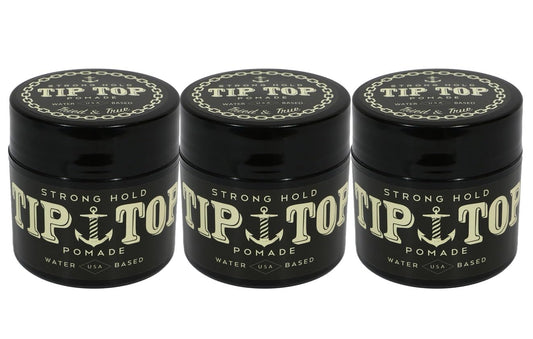 TipTop Strong Hold Water Based Pomade 4.25oz Pack of 3 Beauty & Personal Care TipTop