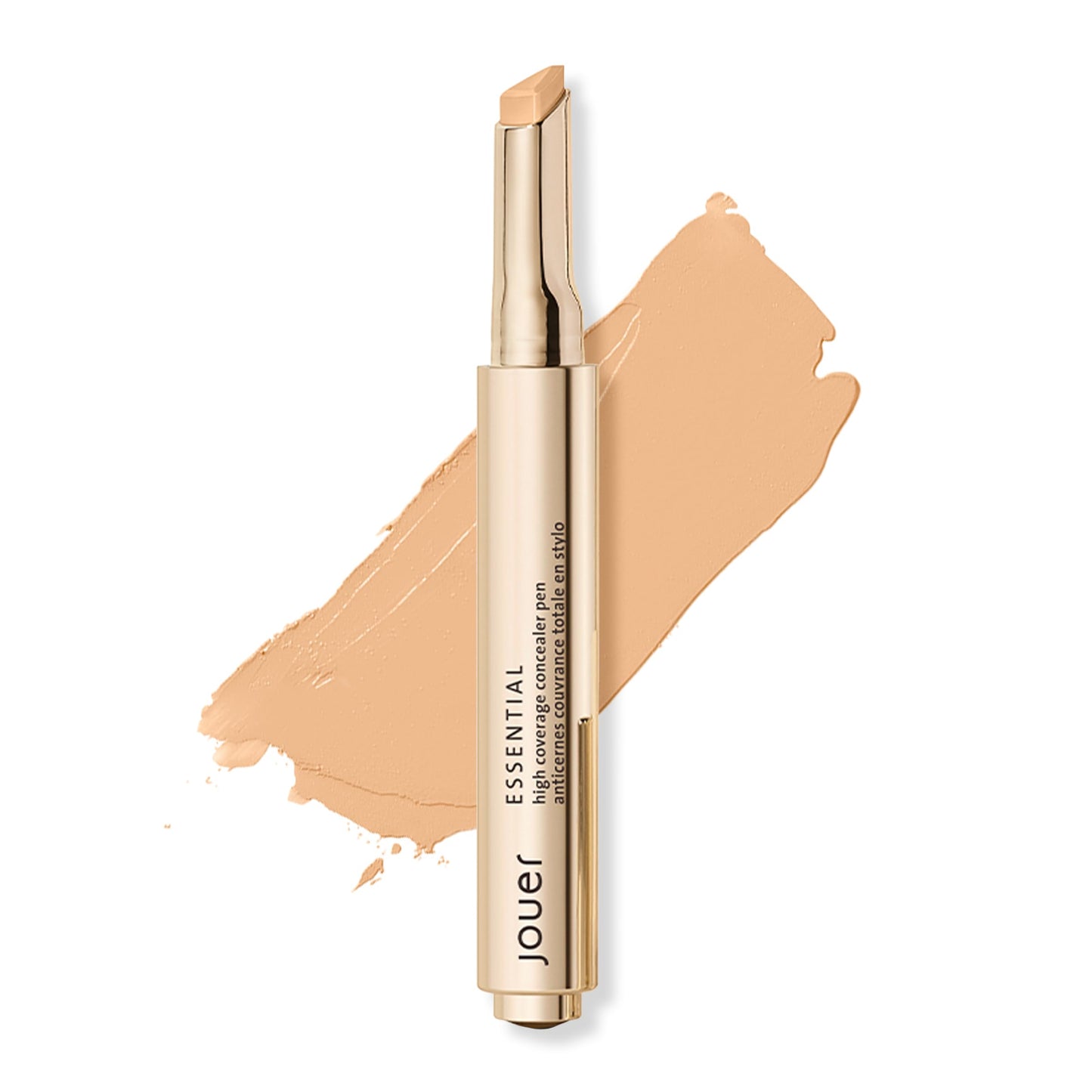 Jouer Essential High Coverage Crème Concealer Pen | Medium to Full Coverage | Healthy Ingredients | Paraben, Gluten & Cruelty Free | Vegan Friendly Beauty & Personal Care Jouer