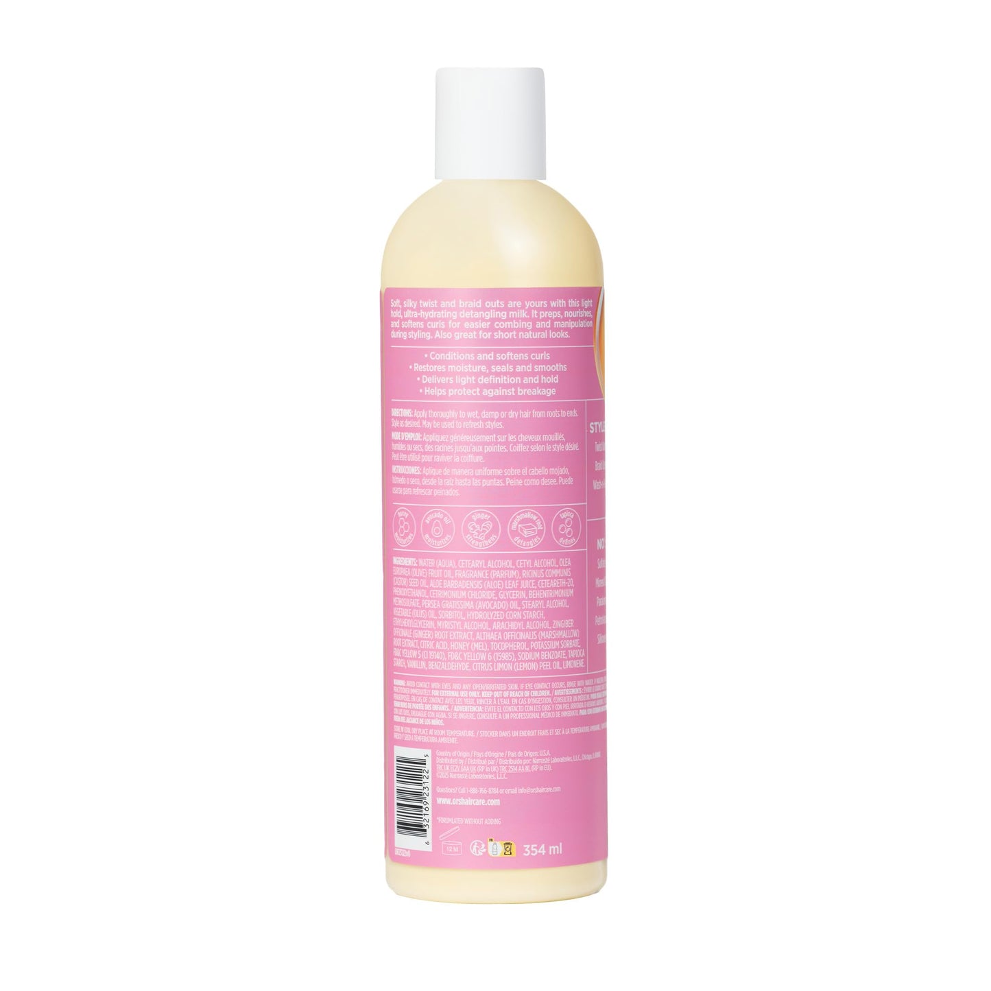 ORS Curlshow Ready to Style Curl Milk, Detangles, Nourishes & Delivers Light Definition 12 Ounces Beauty & Personal Care ORS