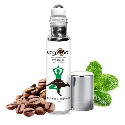 Caffeinated Eye Serum, Nutrient-Dense, 100% Pure, Natural & Vegan (Peppermint) Beauty & Personal Care CocoRoo