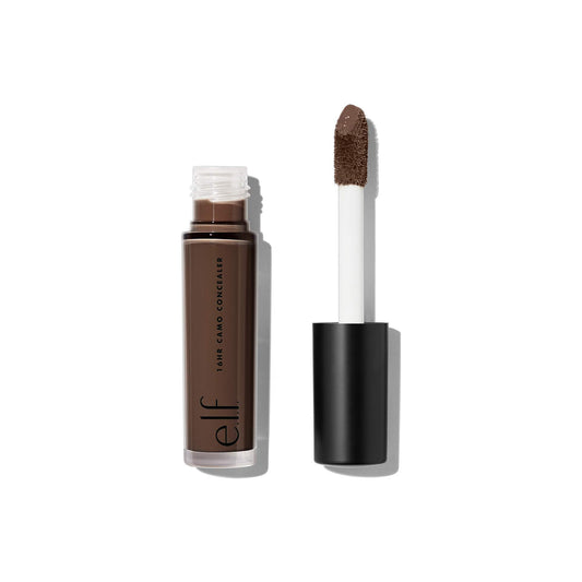 e.l.f. 16HR Camo Concealer, Full-Coverage, Highly-Pigmented Face Concealer With A Matte Finish, Crease-proof, Vegan , Rich Ebony Beauty & Personal Care e.l.f.