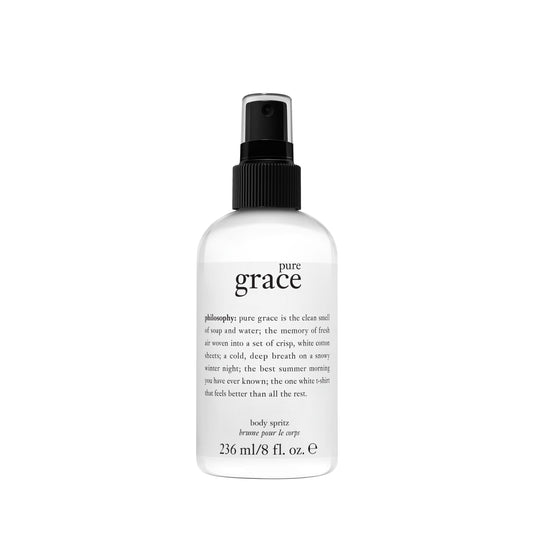 philosophy pure grace body spray - crisp & clean women's scent - with notes of water lily, leafy greens & musk - luxury body spritz for women - long Beauty & Personal Care philosophy