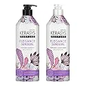 Kerasys Perfume Shampoo and Conditioner Set 20.3 fl oz / 600 ml (Elegance and Sensual) Beauty & Personal Care Kerasys