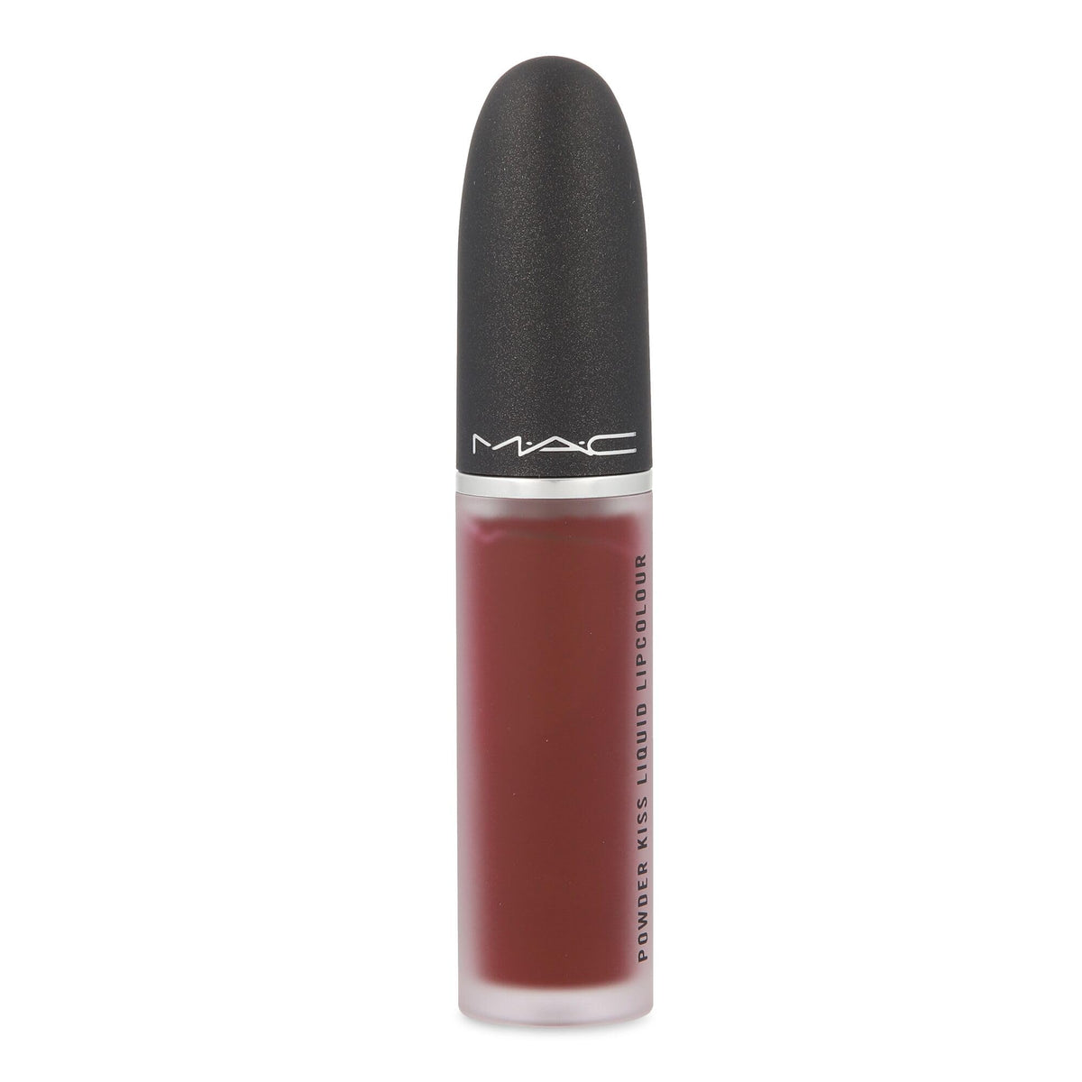 MAC Cosmetics Powder Kiss Liquid Lipcolour - 994 Make Love To The Camera (Deep Wine) - 0.17 fl oz / 5 mL