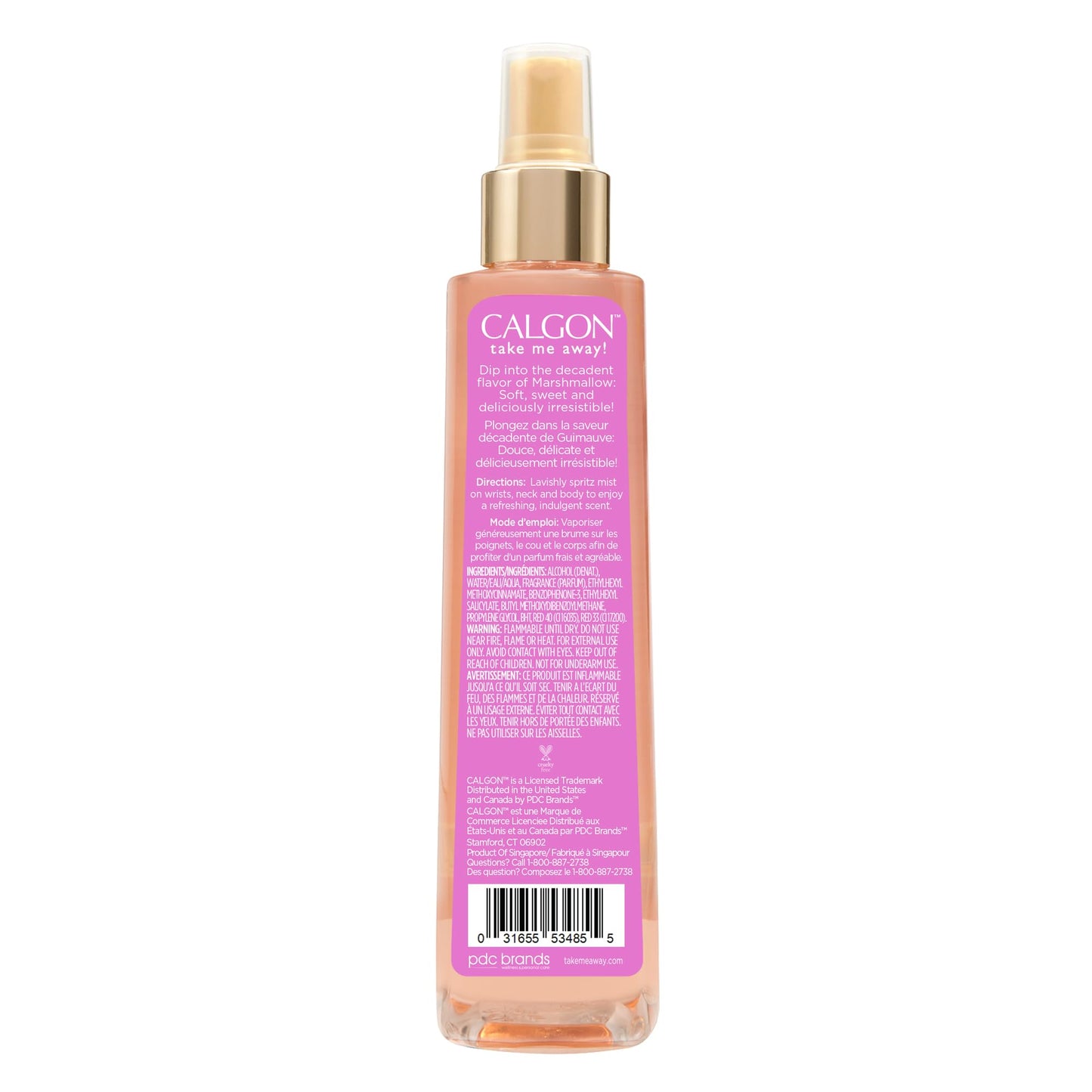 Calgon Fragrance Body Mist (Marshmallow, 8-Ounce) Beauty & Personal Care Calgon