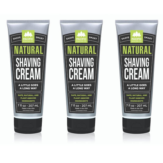 Pacific Shaving Company Natural Shaving Cream - Shea Butter + Vitamin E Shave Cream for Hydrated Sensitive Skin - Clean Formula for a Smooth… Beauty & Personal Care Pacific Shaving Company
