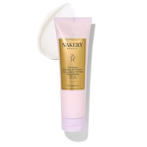 Nakery Beauty Retinol Cream with Collagen and Hyaluronic Acid, Anti Aging Moisturizer for Wrinkles, Face Treatment for All Skin Types, Day and Night Beauty & Personal Care Nakery