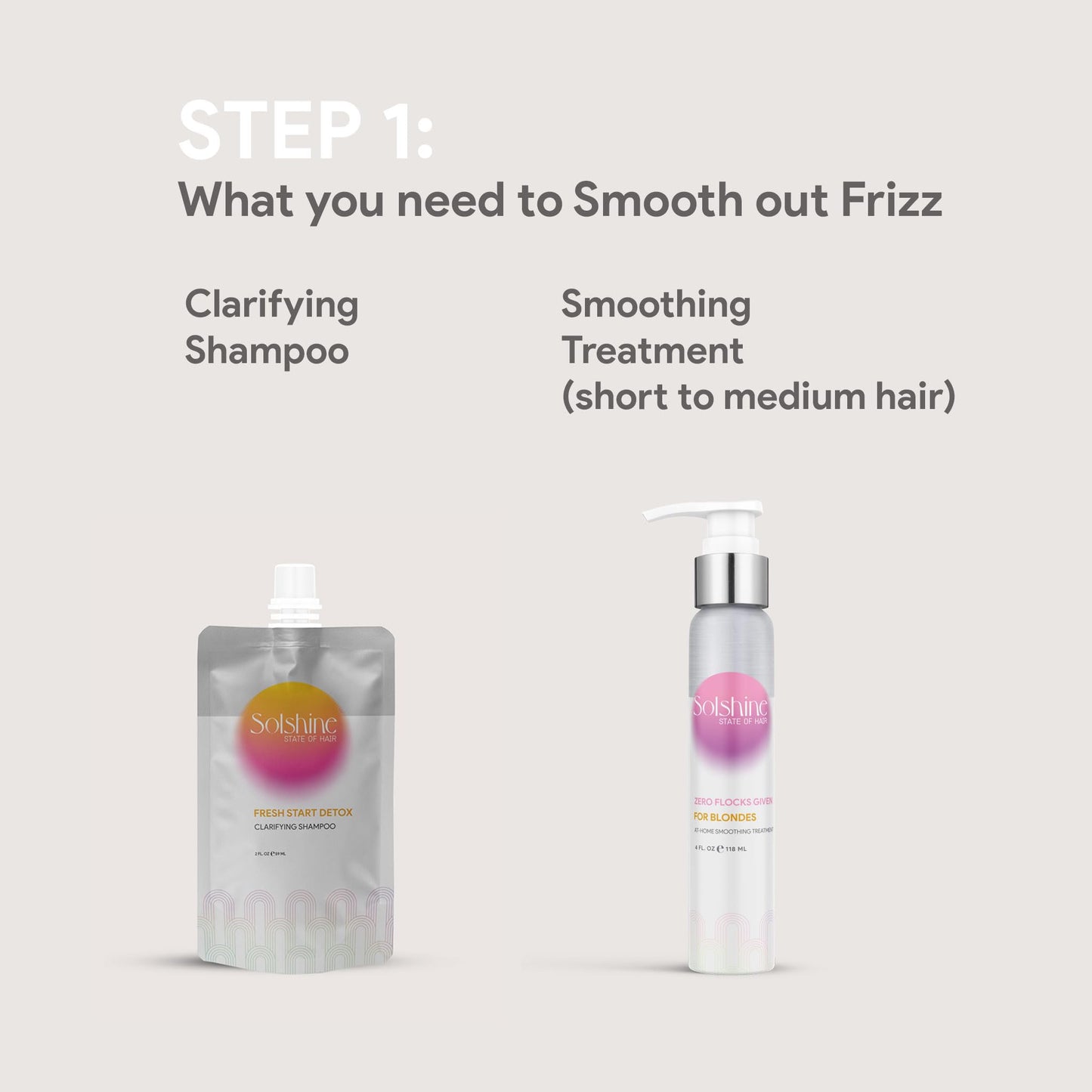 Solshine Hair Zero Flocks Given Kit (Short/Medium Hair, Blonde) Beauty & Personal Care Solshine State of Hair