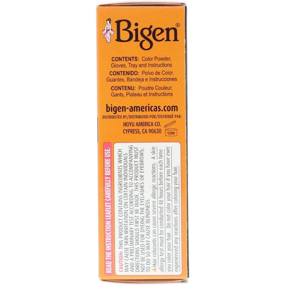 Bigen Permanent Powder Hair Color 59 Oriental Black 1 ea (Pack of 3) Beauty & Personal Care Bigen