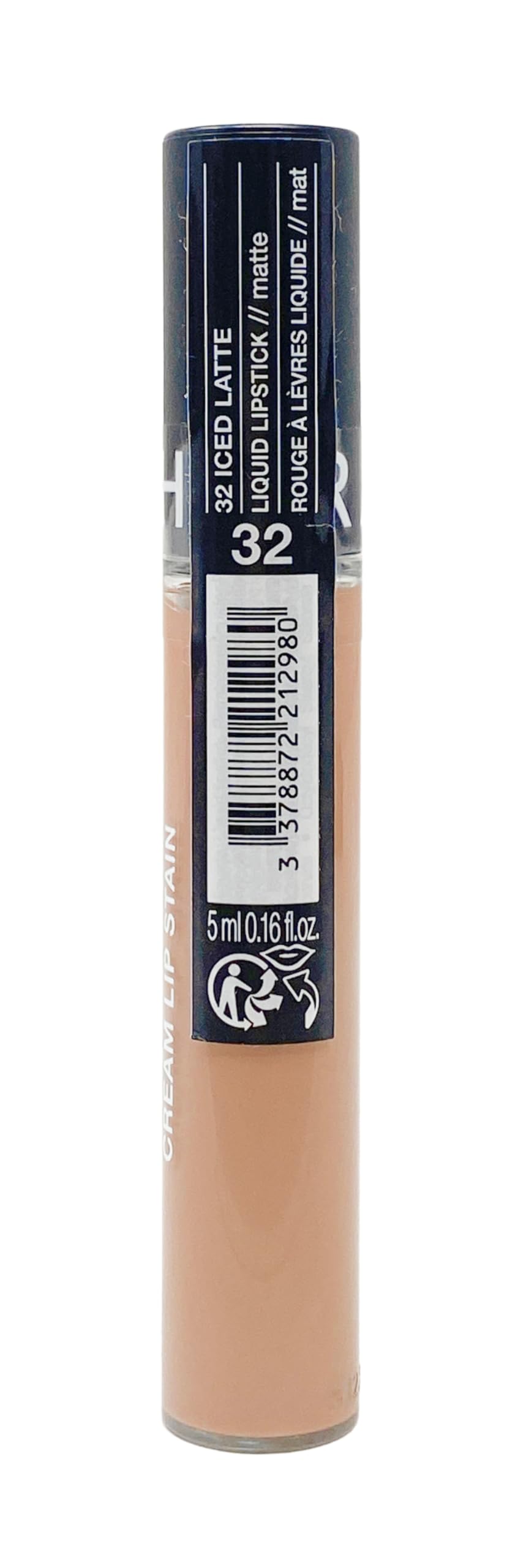 SEPHORA Collection Cream Lip Stain - 32 Iced Latte (matte pale nude beige) 0.16 oz. / 5 mL Beauty & Personal Care SEPHORA