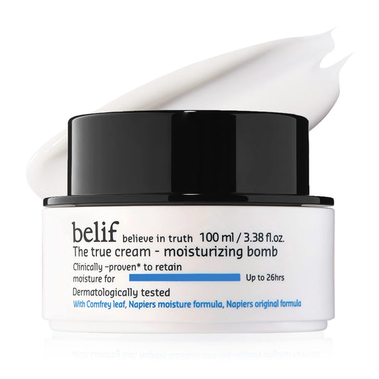 belif The True Cream Moisturizing Bomb with Oak Husk and Vitamin B | Moisturizer | Good for Dry Skin, Dryness Dullness, and Uneven Texture Beauty and Personal Care belif Default Title