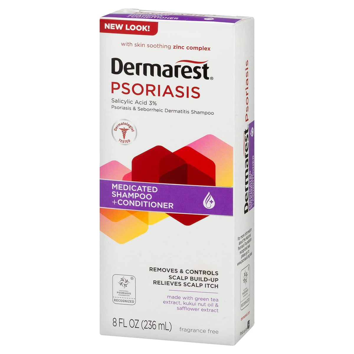 Dermarest Psoriasis Medicated Shampoo plus Conditioner | 8-Ounces | 1-Unit