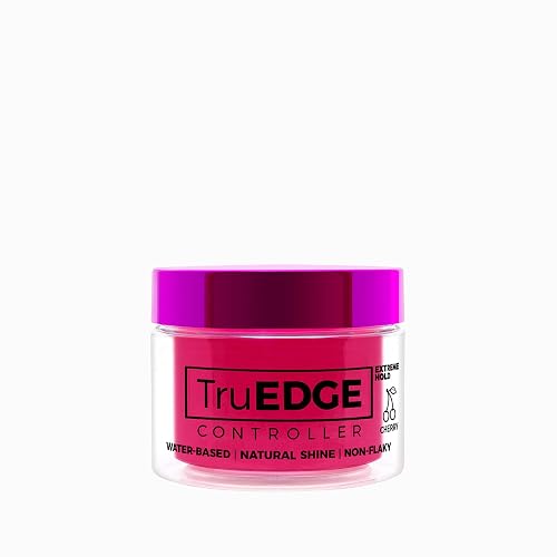 NICKA K NEW YORK Tyche TruEDGE Edge Controller - 100ml / 3.38 fl oz - Water-Based, Black Castor Oil & Hemp Seed Oil - Long-Lasting Hold, Non-Flaky Beauty & Personal Care NICKA K NEW YORK