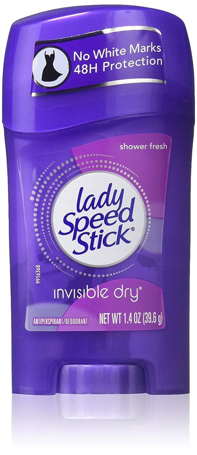 Lady Speed Stick Antiperspirant Deodorant Invisible Dry Shower Fresh 1.40 oz (Pack of 5) Beauty and Personal Care Lady Speed Stick