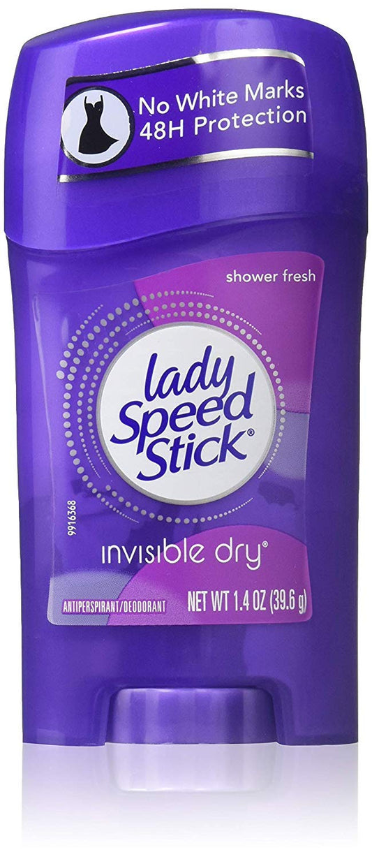 Lady Speed Stick Antiperspirant Deodorant Invisible Dry Shower Fresh 1.40 oz (Pack of 5) Beauty and Personal Care Lady Speed Stick