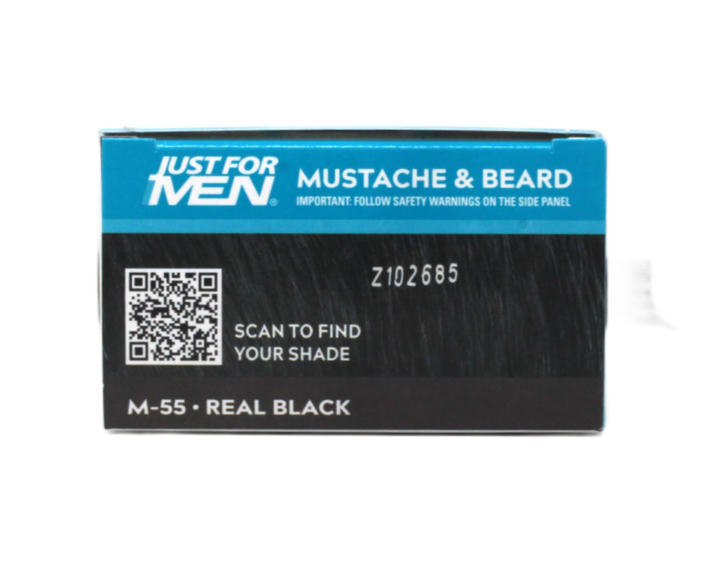 JUST FOR MEN Color Gel Mustache & Beard M-55 Real Black 1 Each (Pack of 12) Beauty & Personal Care Just for Men