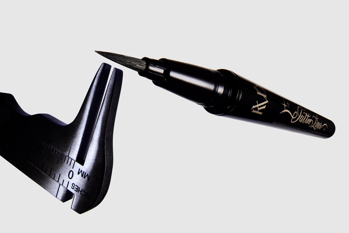 KVD Tattoo Liner - Mad Max Brown - Rich Chocolate Brown, Waterproof Liquid Eyeliner, Ultra?Precise Brush Tip, Smudge?Resistant All?Day Wear, Vegan &