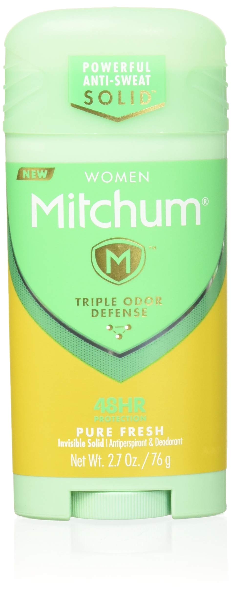 Mitchum For Women Advanced Control Anti-Perspirant Deodorant Invisible Solid Pure Fresh 2.70 oz (Pack of 2) Beauty and Personal Care Mitchum