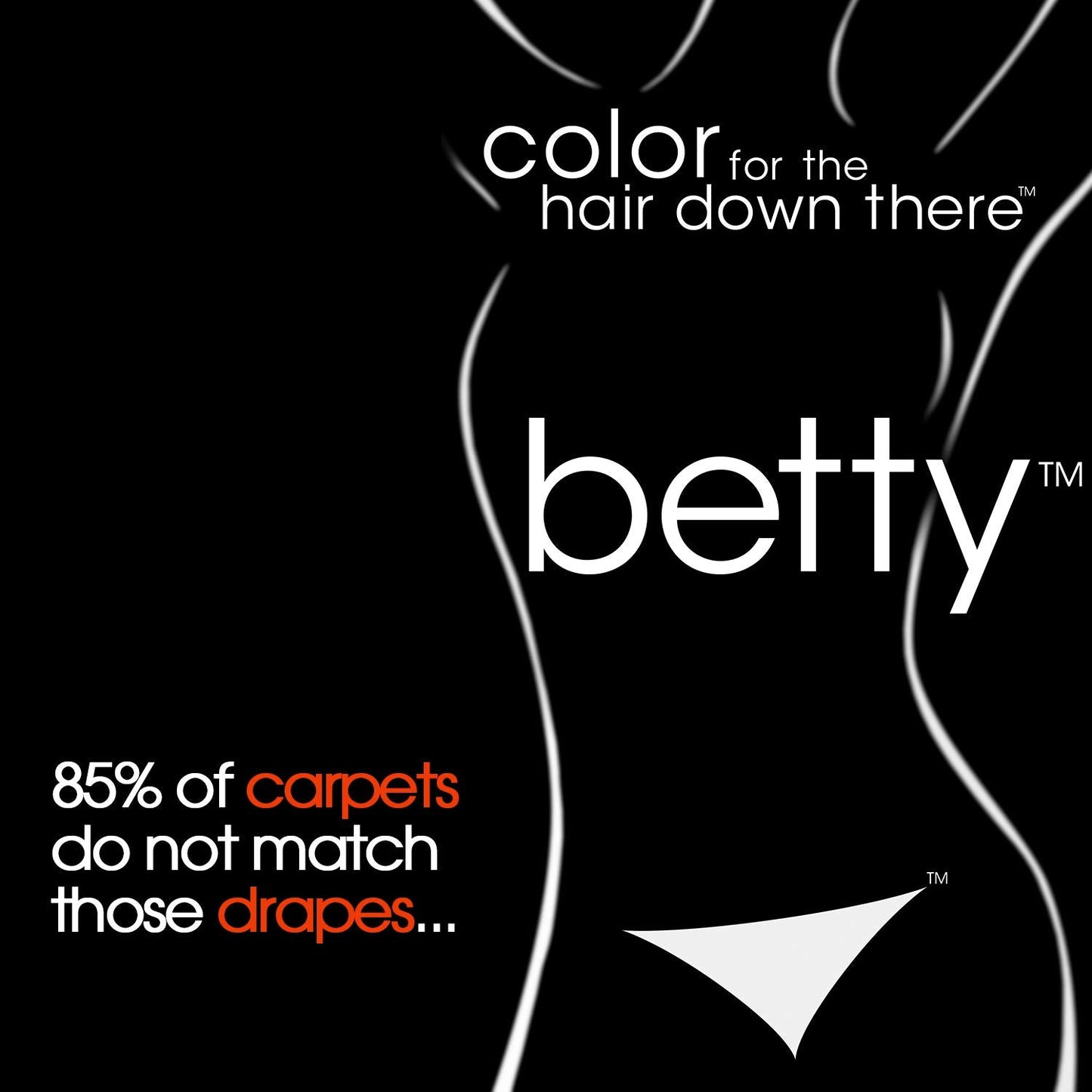 Black Betty - Color for the Hair Down There Kit Beauty & Personal Care Betty Beauty