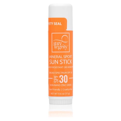 Suntegrity Mineral Sport Sun Stick 17g - Broad Spectrum, SPF 30 Beauty & Personal Care Suntegrity