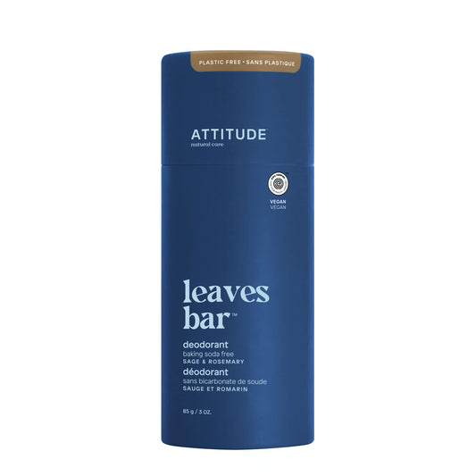 ATTITUDE Natural Deodorant, Aluminum-free, Odor Control & Long Lasting, Nourishing Ingredients, Castor and Jojoba Oils, Baking Soda-free, EWG Beauty and Personal Care ATTITUDE