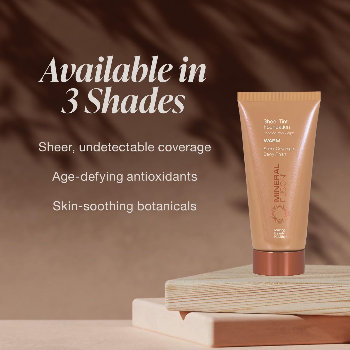 Mineral Fusion Sheer Tint Foundation, Olive, 1.8 Oz Beauty & Personal Care Mineral Fusion