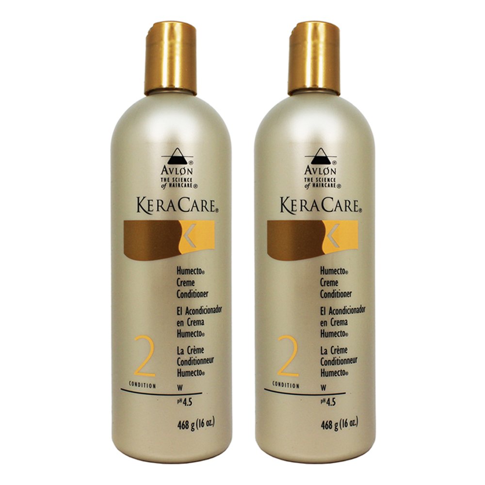 Keracare Humecto Creme Conditioner 16oz "Pack of 2" Beauty & Personal Care KeraCare