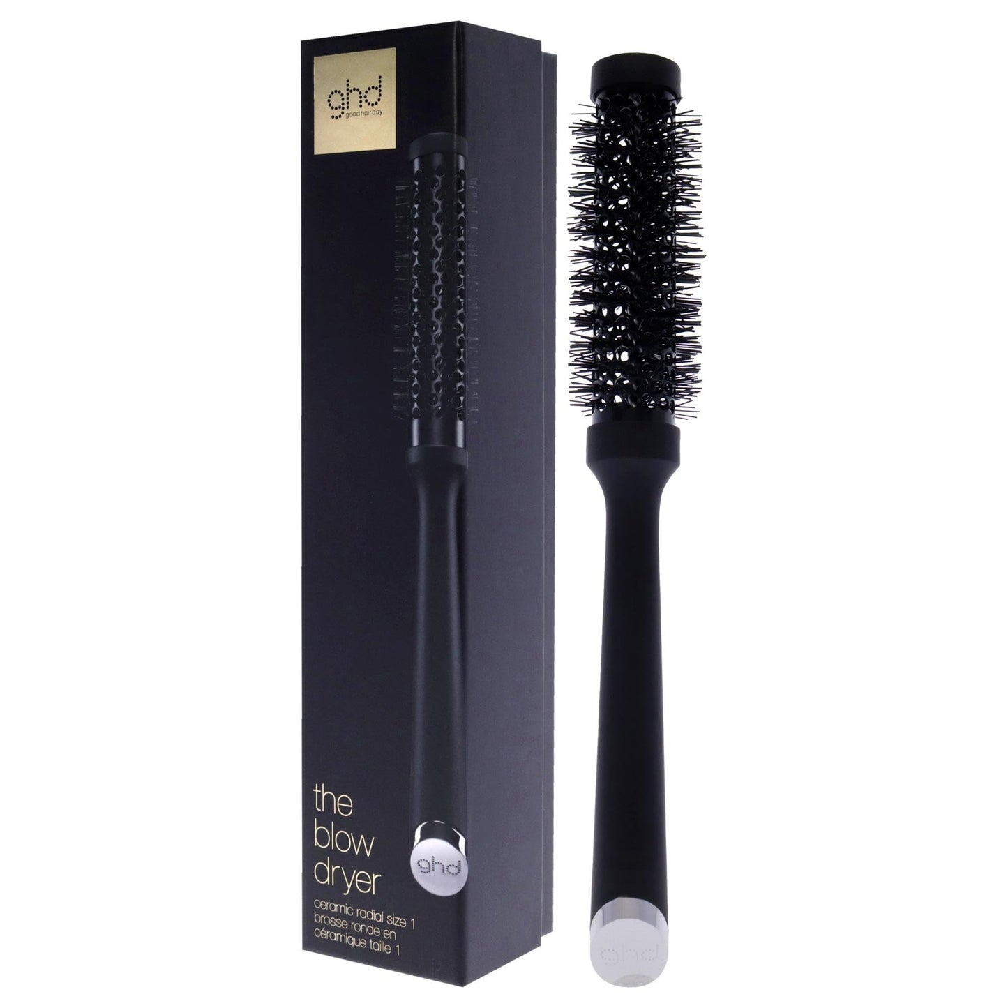 ghd Ceramic Vented Round Brush - 1.1 inch Barrel, 25mm Barrel, Size 1 Beauty & Personal Care ghd