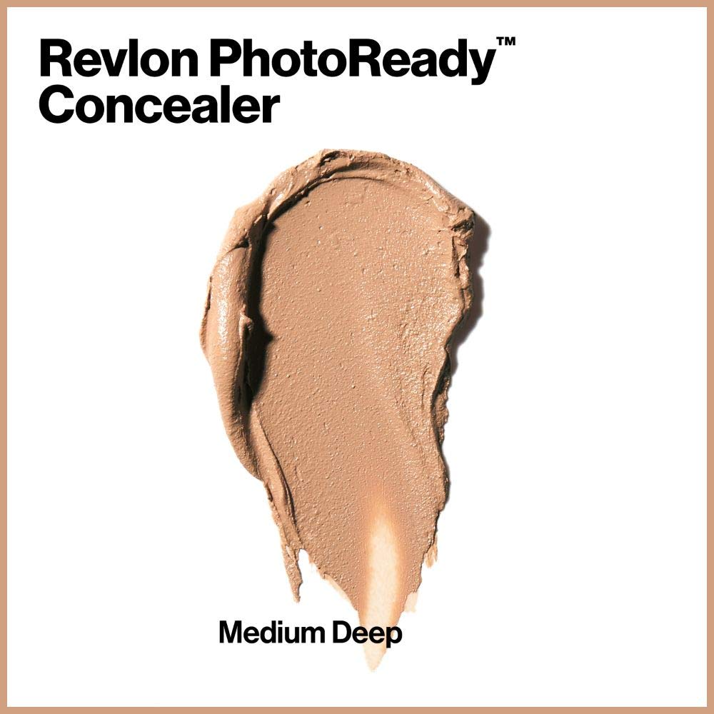 Revlon PhotoReady Concealer, Medium Deep 0.11 oz (Pack of 2) Beauty & Personal Care REVLON