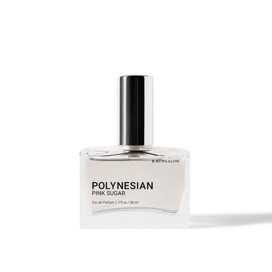 The Beachwaver Co. B. Bungalow Polynesian Pink Sugar Fragrance - Full Size (1 Fl Oz) | Notes of Caribbean Coconut, Fresh Mandarin Orange & Hawaiian Beauty & Personal Care The Beachwaver Co.