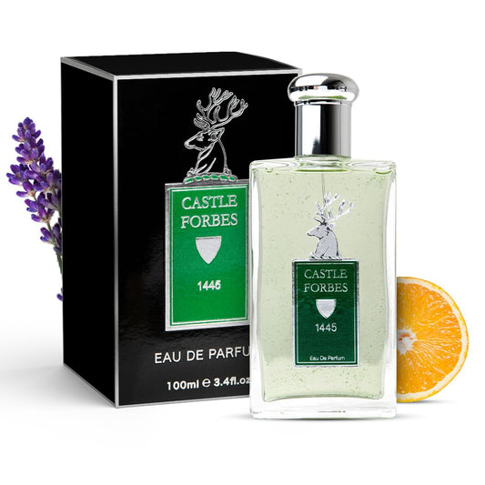 Castle Forbes 1445 Fragrance for Men, 100ml | Light & Timeless Cologne Scent w/Essential Oils | Distinctly British, Paraben-Free, Cruelty-Free Beauty & Personal Care Castle Forbes