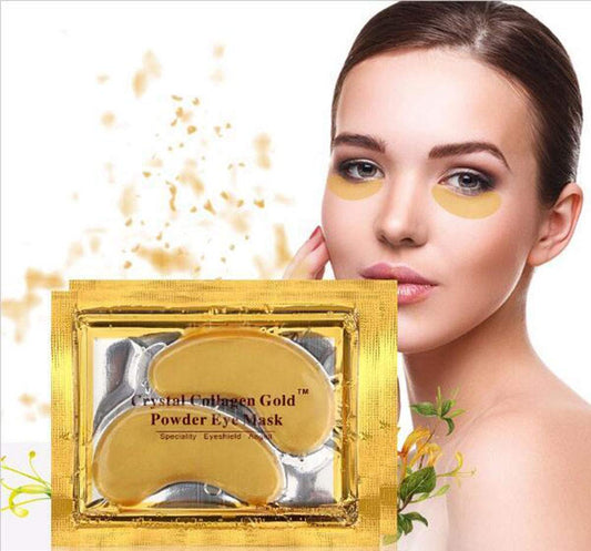 VeniCare Anti Aging Crystal 24K Gold Powder Gel Collagen Eye Masks Sheet Patch (20 Pairs) Beauty & Personal Care VeniCare