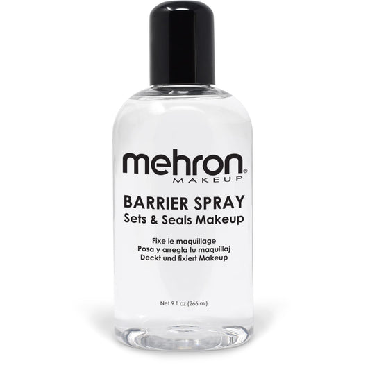 Mehron Makeup Barrier Spray | Setting Spray for Makeup | Make up Setting Spray for Face 9 fl oz (266 ml) Beauty & Personal Care Mehron