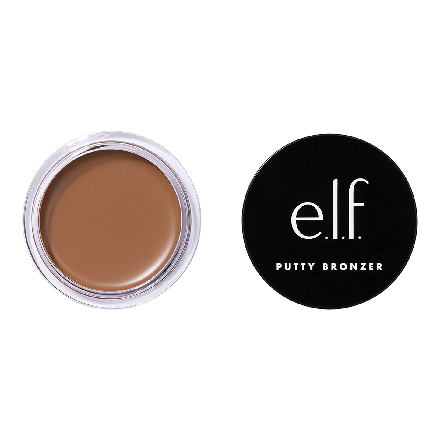 e.l.f. Putty Bronzer, Creamy & Highly Pigmented Formula, Creates a Long-Lasting Bronzed Glow, Infused with Argan Oil & Vitamin E, Honey Drip, 0.35 Oz Beauty & Personal Care e.l.f.