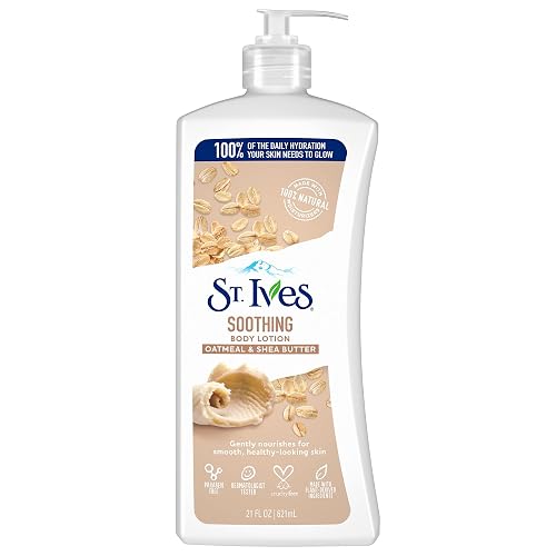 St. Ives Nourish & Soothe, Oatmeal & Shea Butter Body Lotion 21 oz (Pack of 2) Beauty & Personal Care St. Ives