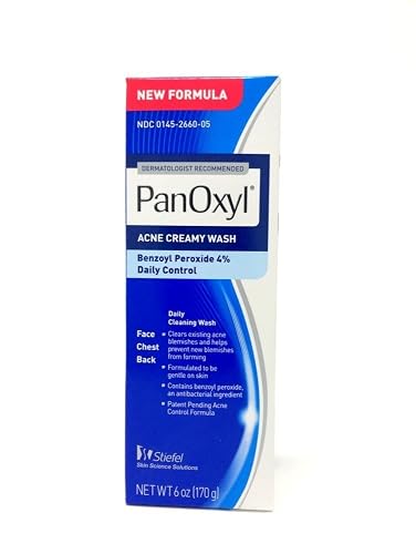 Panoxyl 4 Acne Creamy Wash, 6-Ounce Beauty & Personal Care PanOxyl