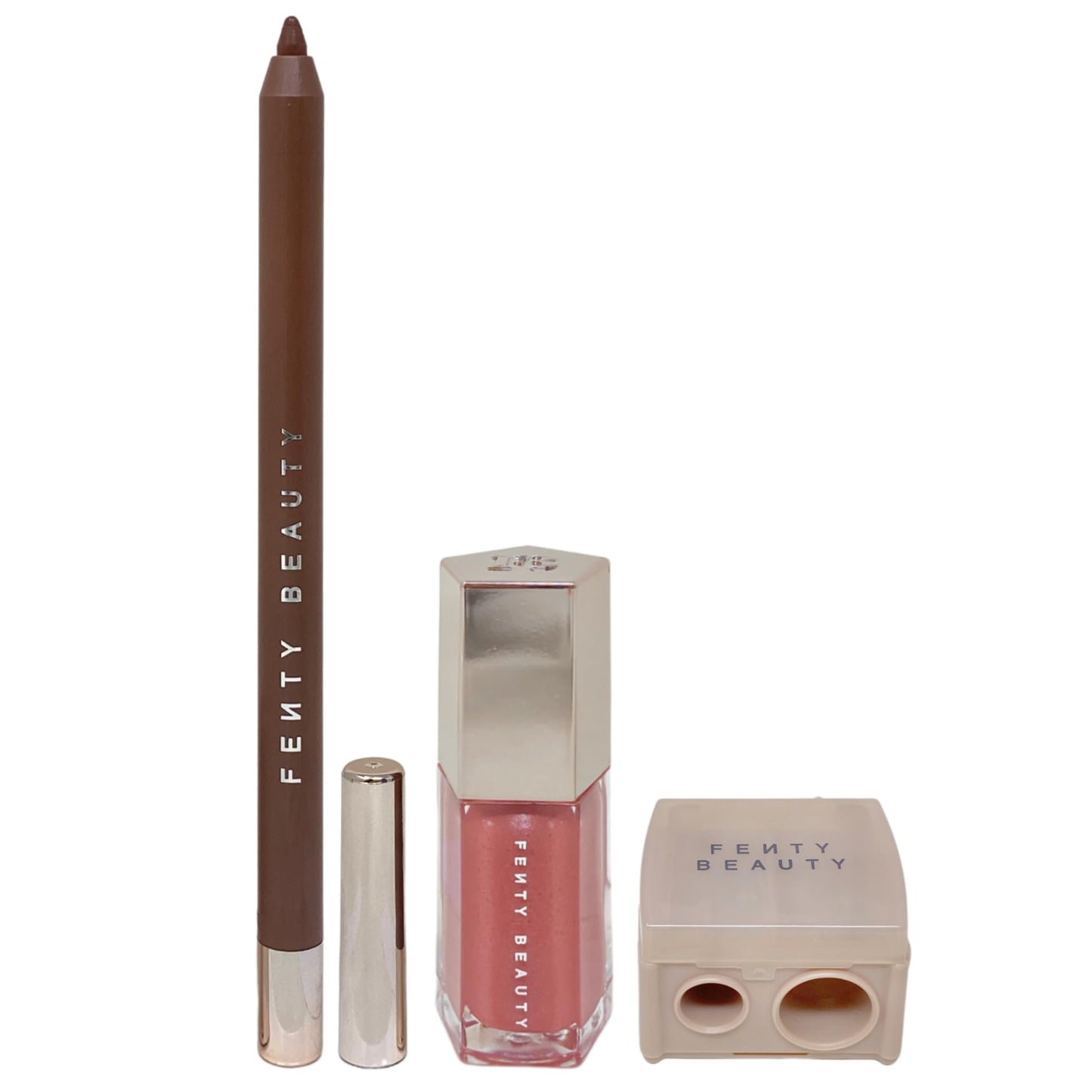 FENTY BEAUTY Extra FuSSy Lip Liner + Mini Lip Luminizer Duo - 06 Extra Thigh / 02 FuSSy Beauty & Personal Care FENTY BEAUTY