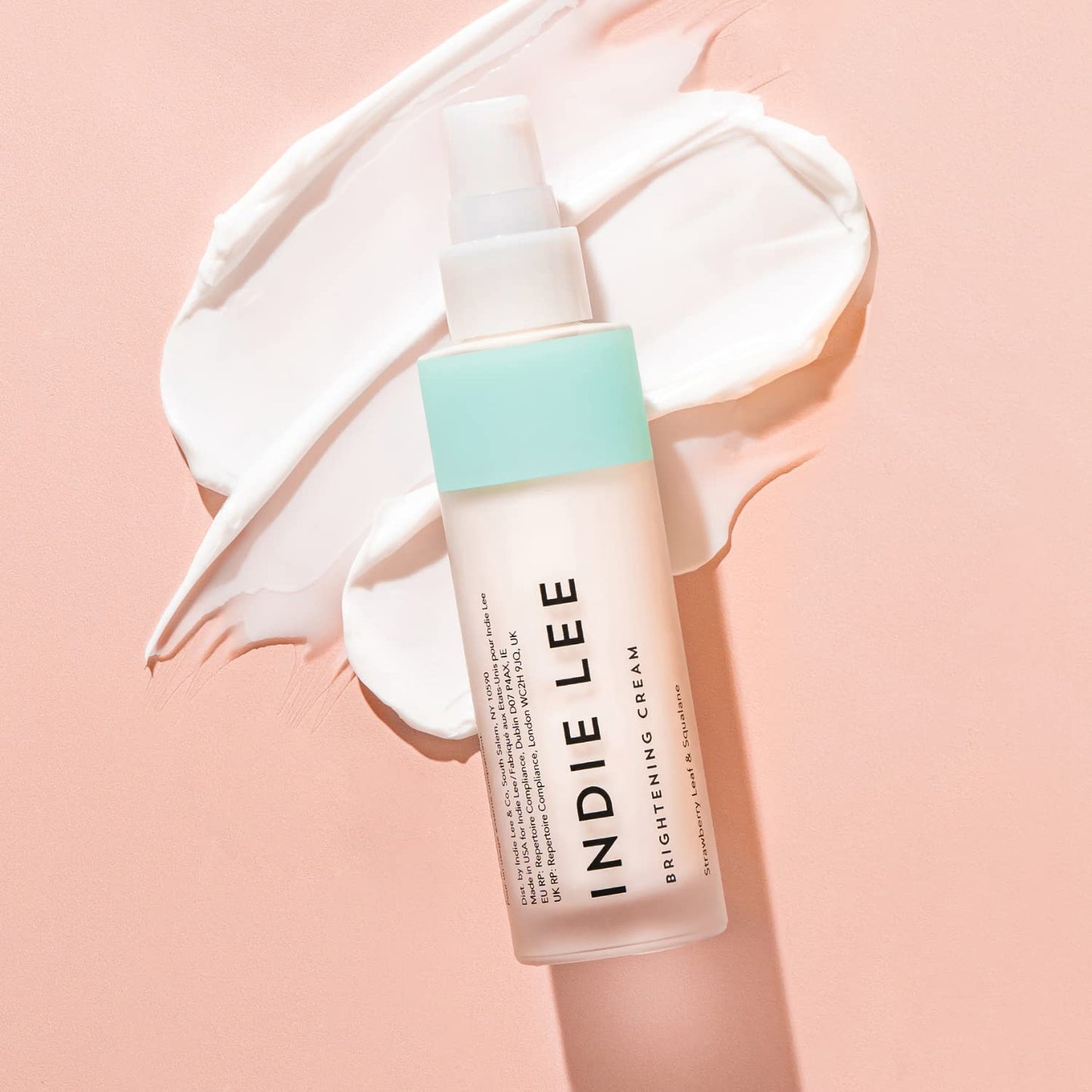 Indie Lee Brightening Cream - Centella Asiatica & Strawberry Leaf Extract for a Radiant, Antioxidant Plumping Cream - Moisturizing Face Cream Beauty & Personal Care Indie Lee