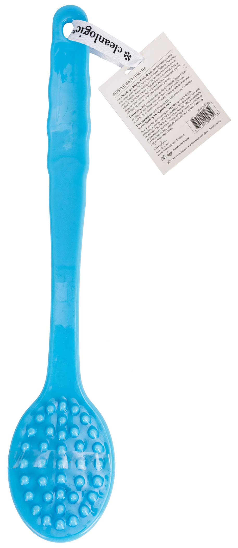 Cleanlogic Bristle Bath Brush Beauty & Personal Care Cleanlogic