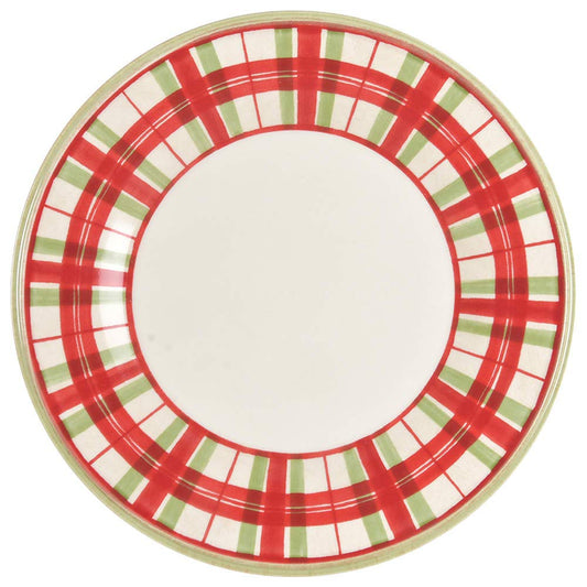 Lenox Holiday Gatherings Plaid 9-Inch Accent Plate Beauty and Personal Care Lenox