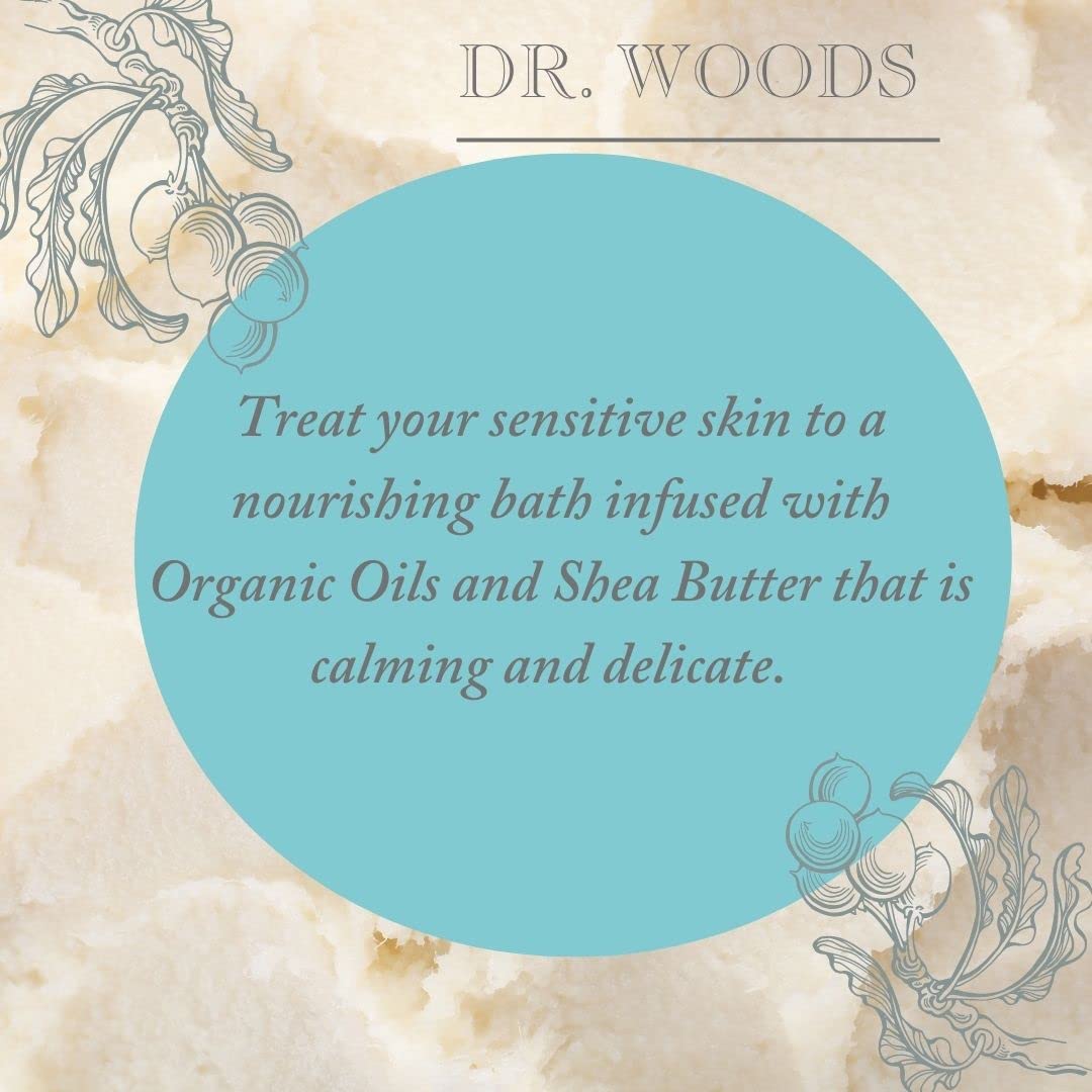 Dr. Woods Unscented Baby Mild Bar Soap with Organic Shea Butter for Sensitive Skin, 5.25 Ounce (Pack of 1) Beauty & Personal Care Dr. Woods