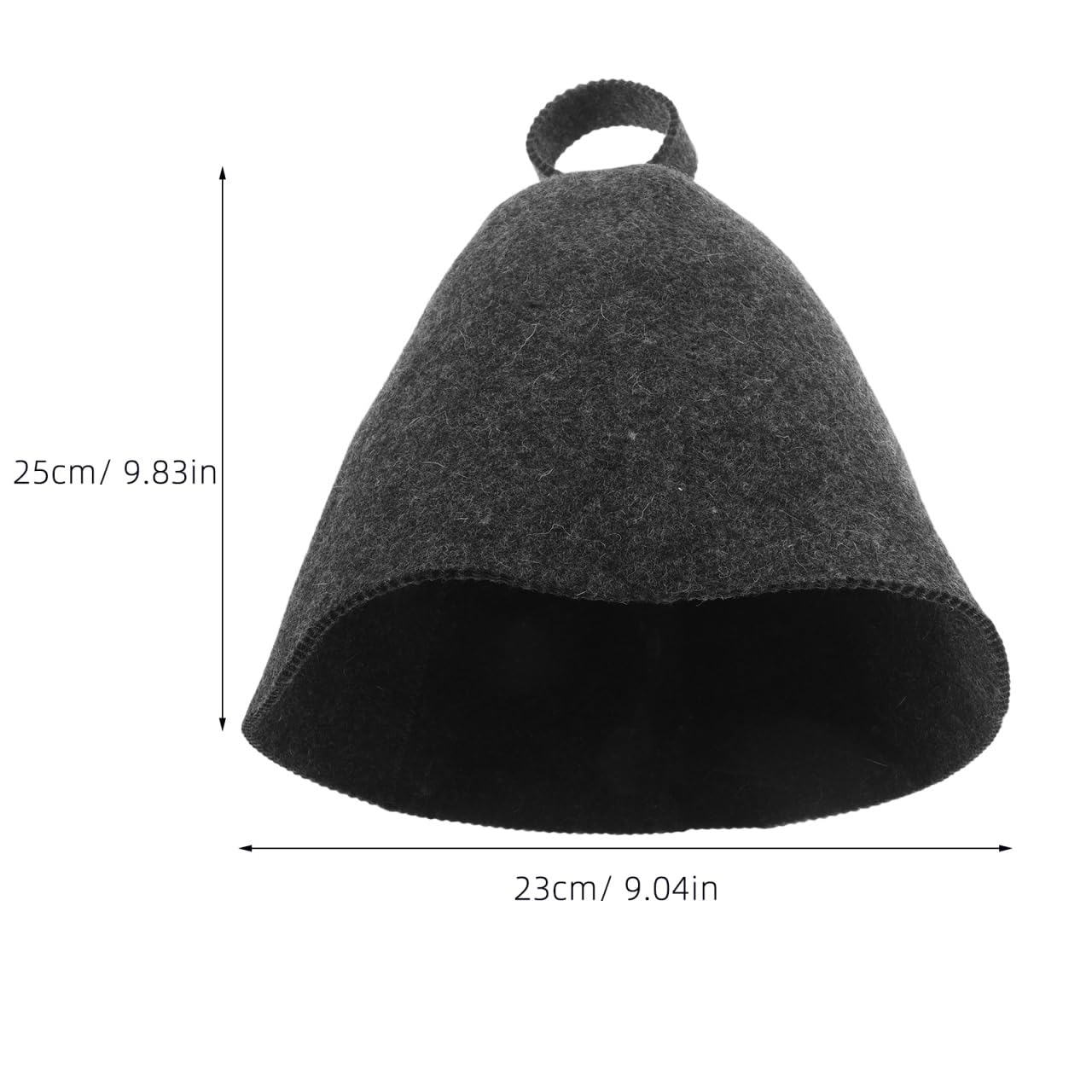 VICASKY Wool Felt Sauna Hat for Men and Women, Insulating Water Sauna Cap Bath Steam Protector for Spas Bath Showers Multi Scenario Use Beauty and Personal Care VICASKY