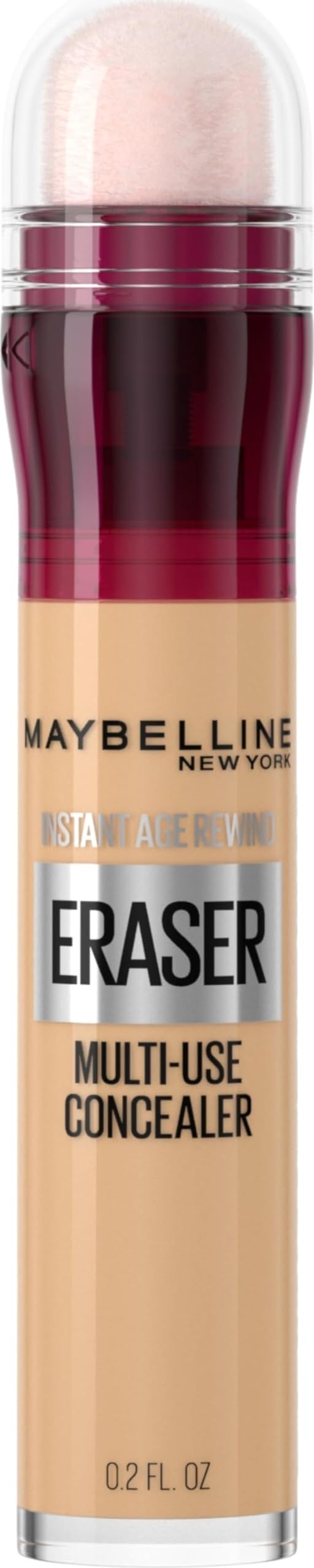 Maybelline Instant Age Rewind Eraser Dark Circles Treatment Multi-Use Concealer, 122, 1 Count (Packaging May Vary)