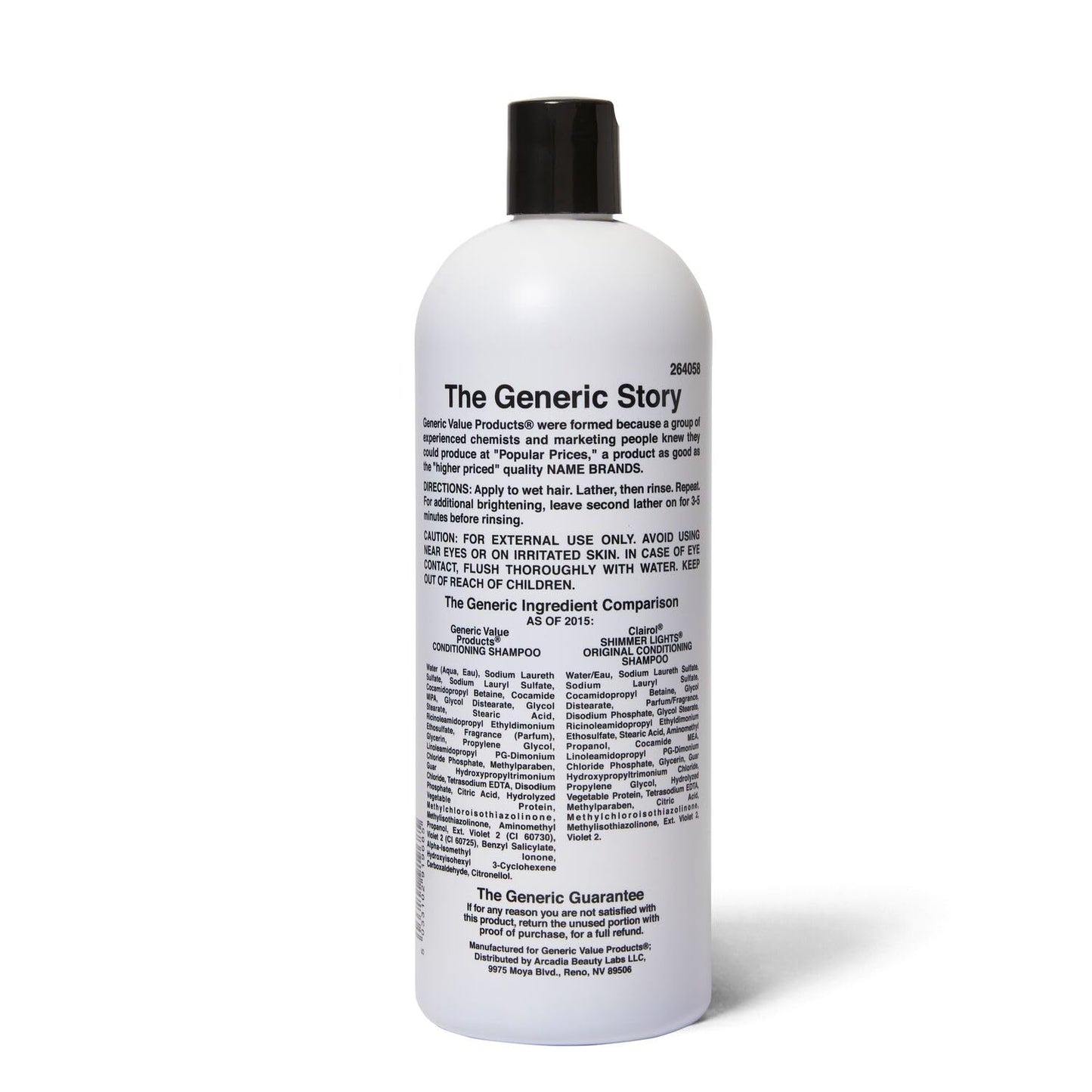 Generic Value Products Conditioning Purple Shampoo, Tones Down Brassiness, Brightens and Refreshes Faded Highlights, Removes Yellow Tones, 33.8 Oz Beauty & Personal Care Generic Value Products