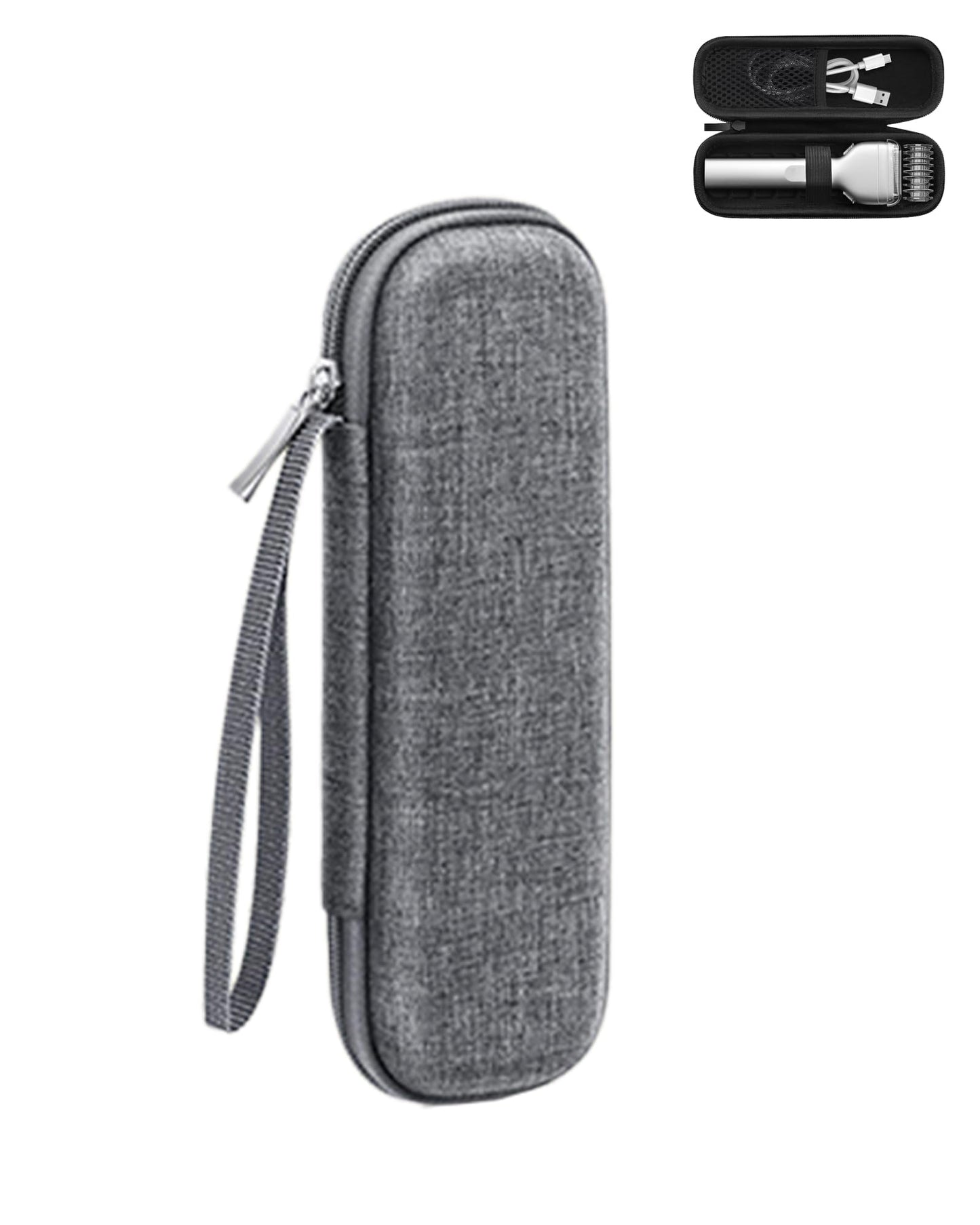 Storage Bag for Razor Storage Bag?360 Protective Bag Carrying Case with Water-Resistant?Grey. Beauty and Personal Care WUNIAK