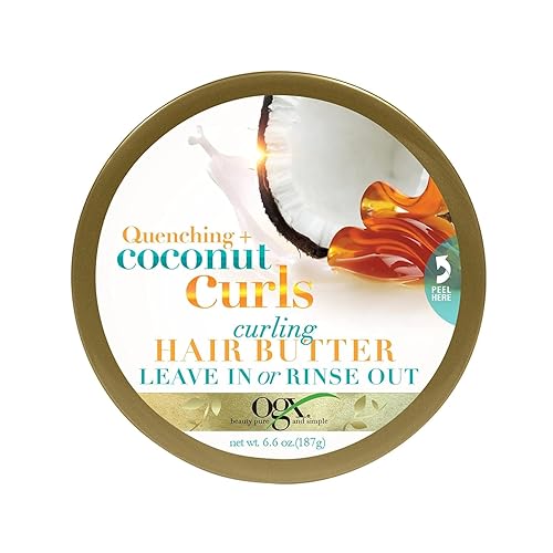 Ogx Quenching Coconut Curls Curling Hair Butter 6.6oz (2 Pack) Beauty & Personal Care OGX