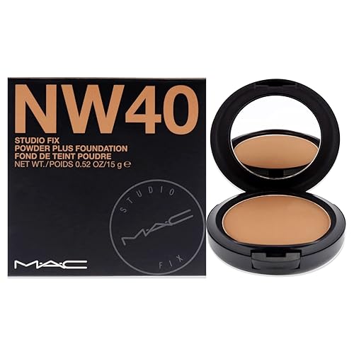 Mac Studio Fix Powder Plus Foundation Nw40 15gm/0.52 Oz Beauty & Personal Care MAC