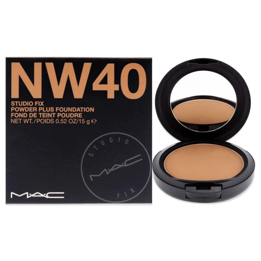 Mac Studio Fix Powder Plus Foundation Nw40 15gm/0.52 Oz Beauty & Personal Care MAC