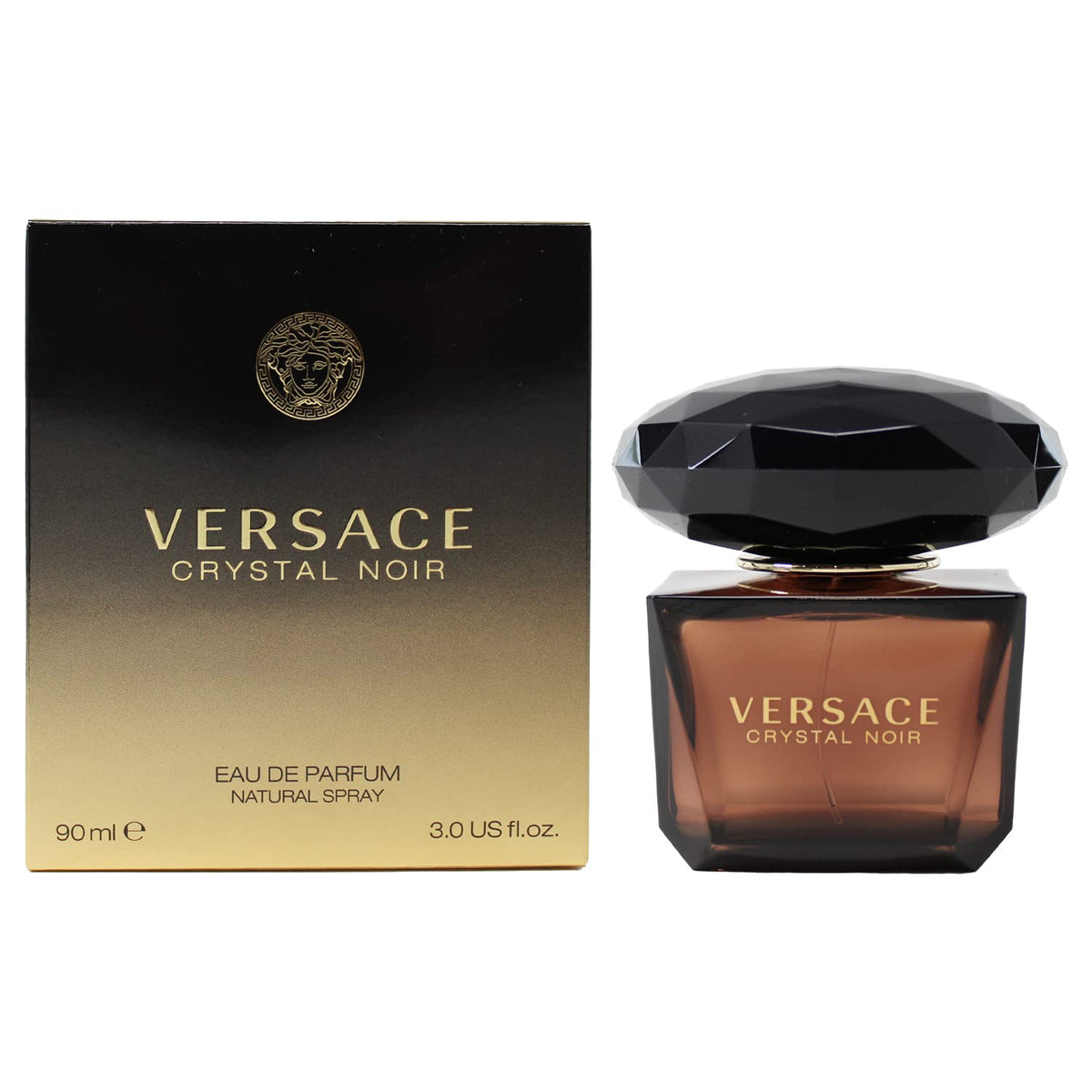 Crystal Noir by Versace for Women Eau de Parfum Spray, 3 Ounce/90 ml Beauty & Personal Care Versace