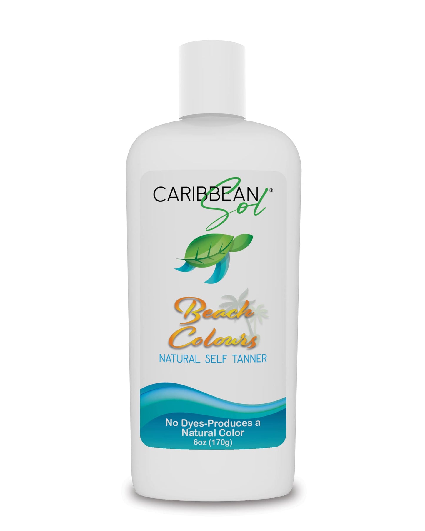 Beach Colours Natural Self Tanner, 6oz - Sunless Instant Self-Tanning Lotion for Women, Paraben-Free, Fragrance-Free, No Orange Streaks, Fake Bronzing Beauty & Personal Care Caribbean Sol